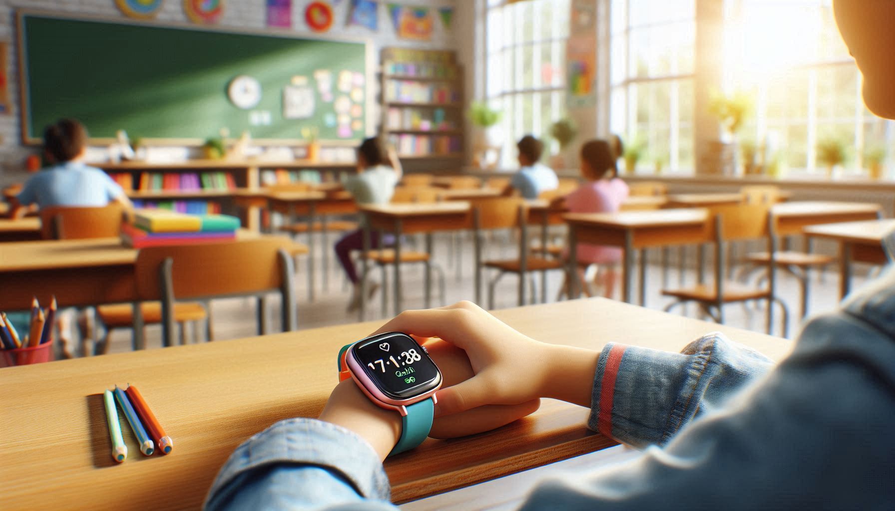 ბავშვის სმარტ საათი სკოლისთვის — სკოლის რეჟიმი, Geo-fence და GPS ტრეკინგი